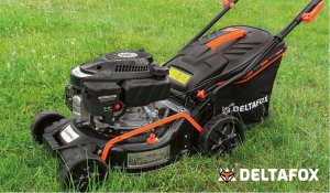 Kosiarka spalinowa DELTAFOX z napędem 42cm Kosz 8