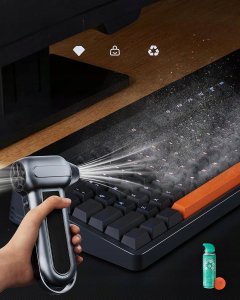 WOLFBOX MF100 sprężarka powietrza 150000 RPM akumulator bezprzewodowy nowy 4