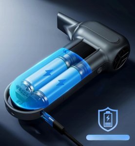 WOLFBOX MF100 sprężarka powietrza 150000 RPM akumulator bezprzewodowy nowy 7