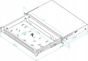 PRZEŁĄCZNICA ŚWIATŁOWODOWA TFDP-19-1U-24D-SC-B STALFLEX 2