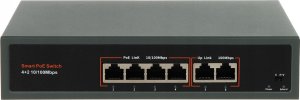 Switch APTI SWITCH POE POE0402-60W-ECO* 4-PORTOWY 2