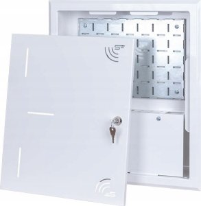 TELEKOMUNIKACYJNA SKRZYNKA PODTYNKOWA TESM-400X340X75P STALFLEX 4