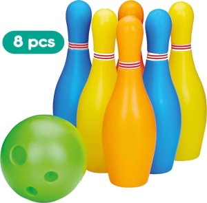 KRĘGLE OGRODOWE GIGANT WYSOKOŚĆ 19,5CM 8 ELEMENTÓW 3