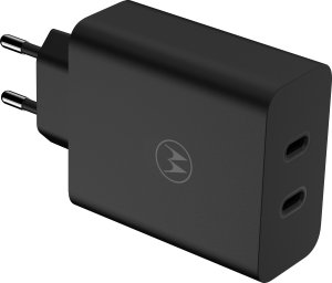 Ładowarka Motorola Turbo Power Dual Port 2x USB-C  (PG38C06632) 3