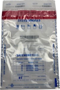 Dymo SAFEMONEYBAG Koperty bezpiecznie depozytowe transparent B5 190x260+35 100 szt 2