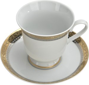 Komplet 6 filiżanek 250 ml + spodki Lorraine G768 2