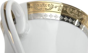 Komplet 6 filiżanek 250 ml + spodki Lorraine G768 6