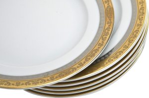 Komplet 6 talerzy deserowych 19 cm Lorraine G768 5
