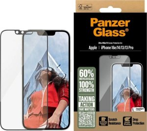 PanzerGlass PG Scrn iPhone SE 25/14/13/13 Pro UWF WA Przezroczysta ochrona ekranu Apple 1 szt. 1