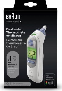 Braun IRT6525 termometr elektroniczny Termometr kontaktowy Biały Ucho Przyciski 11
