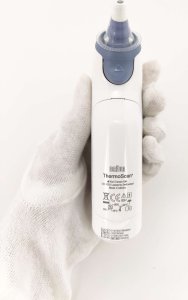 Braun IRT6525 termometr elektroniczny Termometr kontaktowy Biały Ucho Przyciski 14