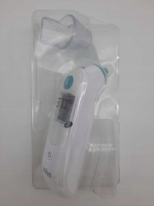 Braun IRT6525 termometr elektroniczny Termometr kontaktowy Biały Ucho Przyciski 23