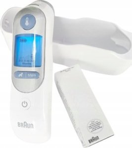 Braun IRT6525 termometr elektroniczny Termometr kontaktowy Biały Ucho Przyciski 6
