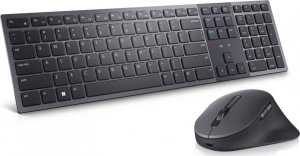 SALE OUT. Dell Keyboard and Mouse KM7321W Premier Multi-Device Wireless US International | Dell | Premier Multi-Device Keyboard 1