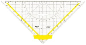 ARISTO TZ-Dreieck 25cm Facette Tuschenoppen 10Stk. 2