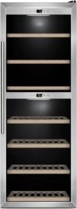 Chłodziarka do wina Caso Caso | Wine Cooler | WineComfort 1260 Smart | Energy efficiency class G | Free standing | Bottles capacity 126 | Nerūdijantis plienas/Juodas 2