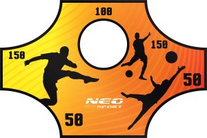 Neo-Sport NeoSport Mata celnościowa do bramek  180 x 120 cm 8