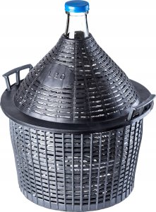 Balon 10L z wąs otwo+korek 3+rur plas+ściąg+winiom 9