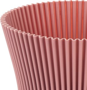 Kadax KADAX Doniczka Donica Na Kwiaty 11cm Osłonka Rośliny Kwietnik Plastikowa Różowa 8