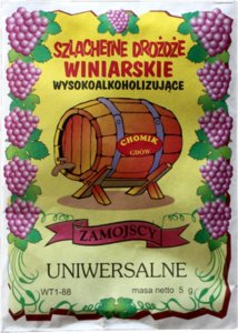 KADAX Drożdże Winiarskie Pożywka Uniwersalne Soki 1