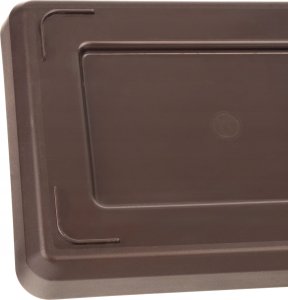 KADAX Podstawka Pod Doniczkę Donicę 40cm Tacka Prostokątna mokka Plastikowa 5