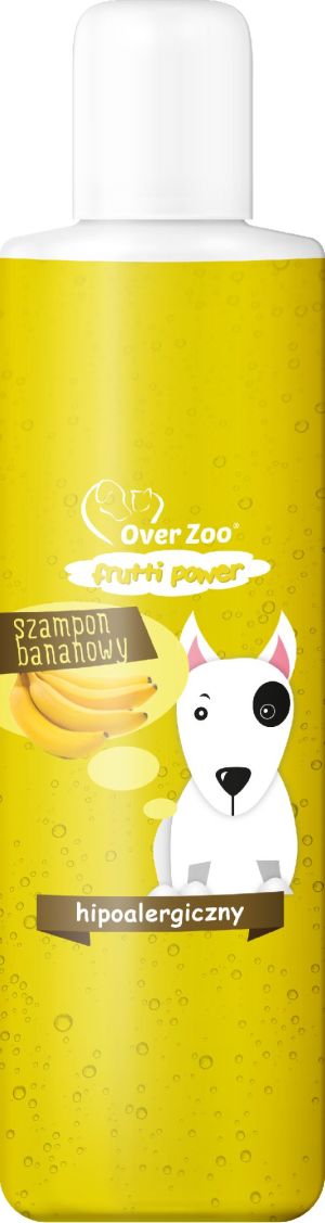 Over Zoo FRUTTI POWER - Szampon bananowy HIPOALERGICZNY 200ml 1