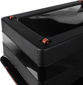 KADAX Pojemnik Z Pokrywą Do Przechowywania 55L Organizer Plastikowy Na Zabawki 10