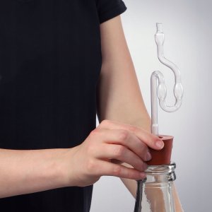 KADAX Rurka Fermentacyjna Do Fermentacji Wina Balonu Plastikowa Do Gąsiora 2