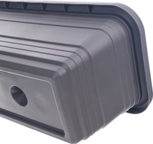 KADAX Skrzynka Balkonowa Doniczka Donica 40cm Antracyt Skrzynia Na Kwiaty 11