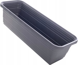 KADAX Skrzynka Balkonowa Doniczka Donica 50cm Antracyt Skrzynia Na Kwiaty 13