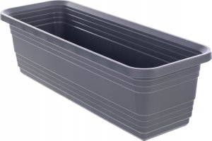 KADAX Skrzynka Balkonowa Doniczka Donica 50cm Antracyt Skrzynia Na Kwiaty 7