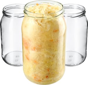 KADAX 24x Słoik Słoiki 760ml Szklany Słój Na Przetwory Ogórki miód Weki 11