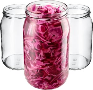 KADAX 24x Słoik Słoiki 760ml Szklany Słój Na Przetwory Ogórki miód Weki 12