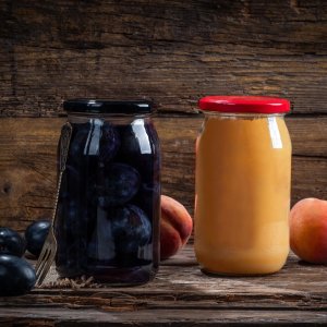 KADAX 24x Słoik Słoiki 760ml Szklany Słój Na Przetwory Ogórki miód Weki 6