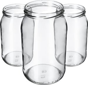 KADAX 48x Słoik Słoiki 760ml Szklany Słój Na Przetwory Ogórki miód Weki 1