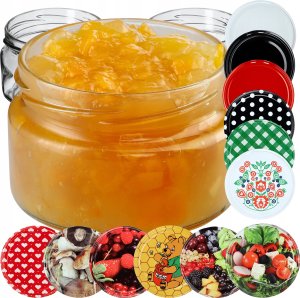20x Słoik Na Przetwory 250ml + Wieczko fi82 Miód 1