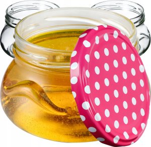 20x Słoik 300ml Na Przetwory Dżem + Zakrętka fi82 1