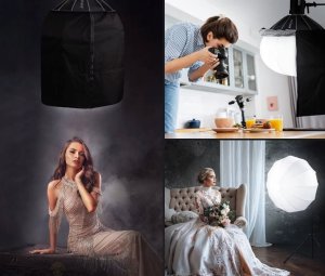 Lampa studyjna Neewer Softbox Dyfuzor Sferyczny Lantern Octagon 90cm Na System Typu Bowens Neewer / Ns90l 5
