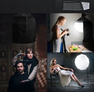 Lampa studyjna Neewer Softbox Dyfuzor Sferyczny Lantern Octagon 90cm Na System Typu Bowens Neewer / Ns90l 9
