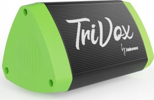 Głośnik Jabees Głośnik Bluetooth Trivox 7w Wodoodporny Ip66 + Aux Radio Fm Microsd / Czarno - Zielony / Forest 11