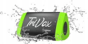 Głośnik Jabees Głośnik Bluetooth Trivox 7w Wodoodporny Ip66 + Aux Radio Fm Microsd / Czarno - Zielony / Forest 6