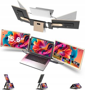 Kwumsy S6 15,6"przenośny monitor do laptopa do wszystkich komputerów 2024 1