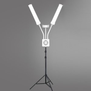 Michael Marinelli Podwójna Giętka Lampa Led Kosmetyczna Fotograficzna Video 40w + Pilot / M46 / Biały 3