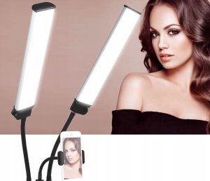 Michael Marinelli Podwójna Giętka Lampa Led Kosmetyczna Fotograficzna Video 40w + Pilot / M46 / Biały 8