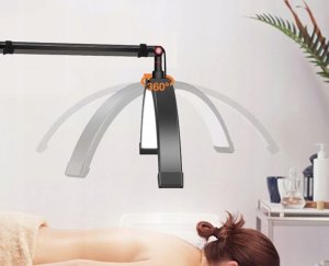 Lampa Led Kosmetyczna Bezcieniowa Do Makijażu Paznokci Przedłużania Rzęs / C180 / Czarny 10