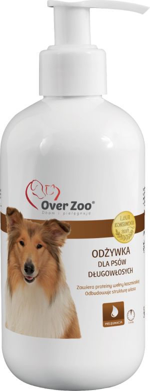Over Zoo Odżywka dla psów długowłosych 240ml 1