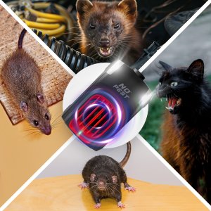 Samochodowy Odstraszacz Kun Szczurów Mysz Kotów Gryzoni do Samochodu Auta Garażu "Car Shield" 7