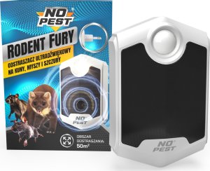 Ultradźwiękowy Odstraszacz Kun Szczurów Myszy Gryzoni do Kontaktu Gniazdka "Rodent Fury" 2