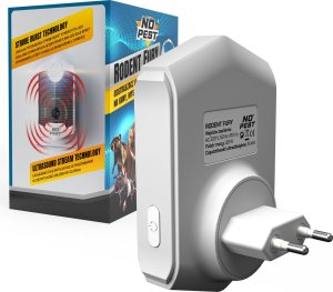 Ultradźwiękowy Odstraszacz Kun Szczurów Myszy Gryzoni do Kontaktu Gniazdka "Rodent Fury" 4
