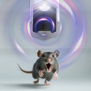 Ultradźwiękowy Odstraszacz Kun Szczurów Myszy Gryzoni do Kontaktu Gniazdka "Rodent Fury" 6